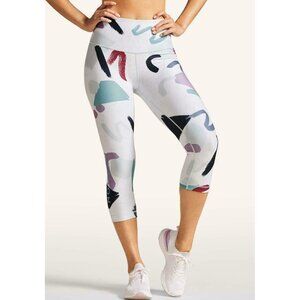 Peloton WITH Bowie High Waisted Capri Leggings NWT - Medium